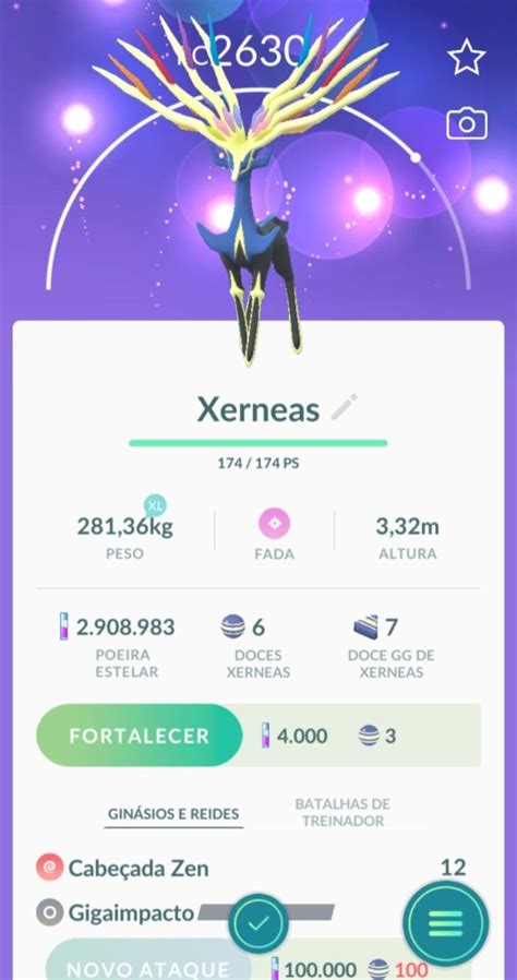 Xerneas (Pokémon GO) .